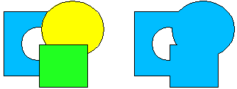 Illustration for merging shapes